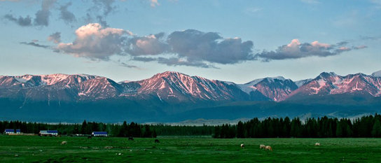 Юношеский лагерь в Актру