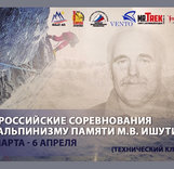 Соревнования по альпинизму памяти М.В. Ишутина