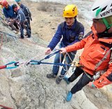 УТС по подготовке общественных спасателей-альпинистов. Фоторепортаж